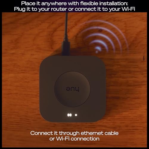 Philips Hue Bridge Pro, Smart Lighting Hub, Wireless, Advanced Encryption, Supports 150+ Lights & 50+ Accessories, Hue Bridge System Works with Apple Home, Alexa, Google, Samsung SmartThings - Image 6