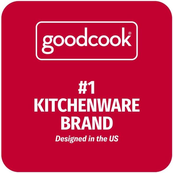 Good Cook Can Opener, Safe Cut Manual Can Opener, no Sharp Can Edges, Black