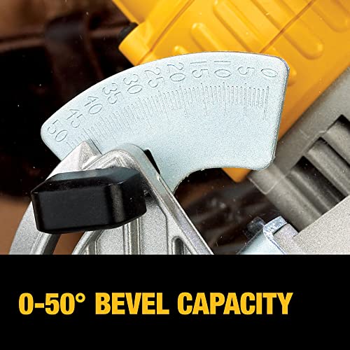 DEWALT 20V MAX Circular Saw, Cordless Sidewinder Style Portable, 6-1/2-Inch Blade, 5150 RPM, 0-50 Degree Bevel Capability, Battery Not Included (DCS391B) - Image 5