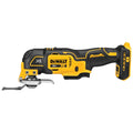 DEWALT 20V MAX XR Oscillating Multi-Tool Cordless, Variable Speed Brushless Motor Multitool with LED Light, Extended Runtime, Includes Two Wood Cutting Blades, Tool Only (DCS356B) - Image 1