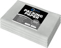 Bryco Goods Newsprint Packing Paper Sheets for Moving - 10lb - 320 Sheets of Newspaper Paper - Wrapping and Protecting Fragile Items, Box Filler, Shipping Supplies - 27" x 17" - Made in the USA
