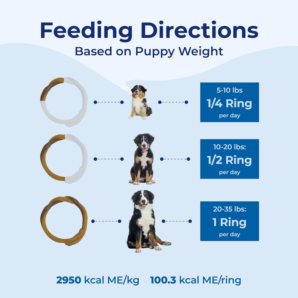 N-Bone Puppy Teething Ring Chicken Flavor (1 Pack Of 6 Rings) (113048)