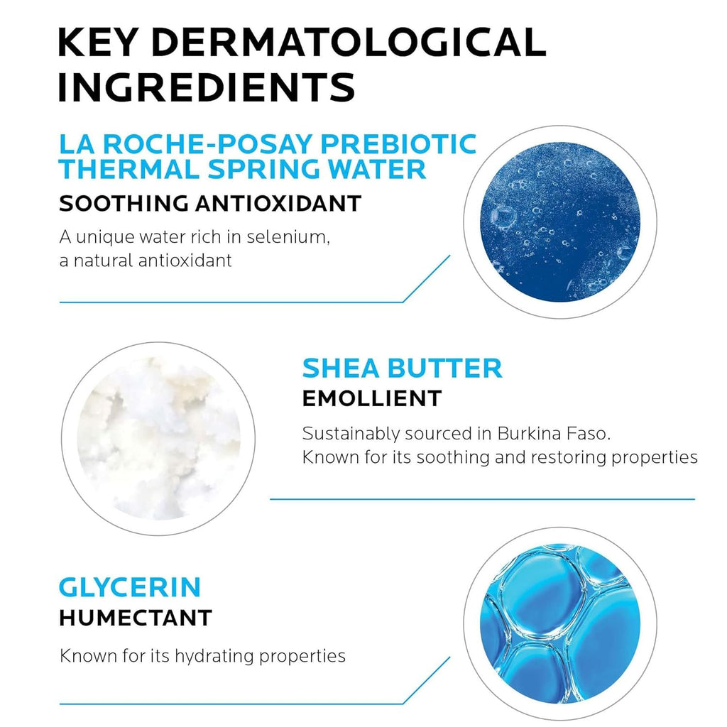 La Roche-Posay Lipikar Body Lotion Daily Repair Moisturizing Cream, Fragrance Free Body Moisturizer with Shea Butter, Body Lotion for Dry Skin, Moisturizing for Sensitive Skin