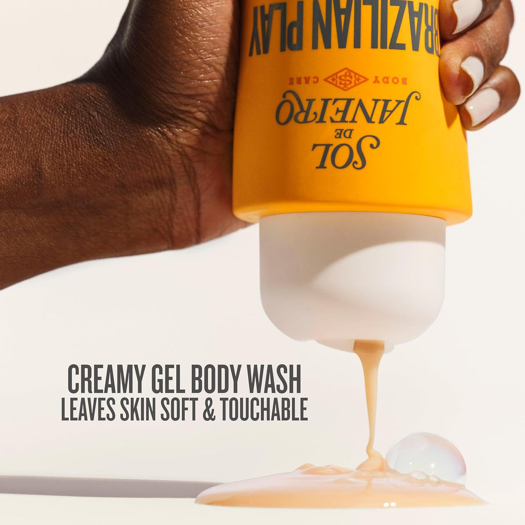 Sol de Janeiro Brazilian Play Body Wash | Moisturizing Shower Gel in Cheirosa 62 Scent